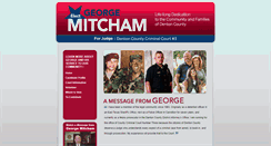 Desktop Screenshot of georgemitcham.com